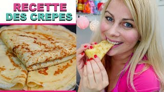 CRÊPES SUPER RECETTE INRATABLE facile et rapide ♡ VIRGINIE FAIT SA CUISINE 93 [upl. by Goddart]