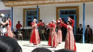 Tajik traditional folk dancing Wakhan Valley Tajikistan [upl. by Yddeg]