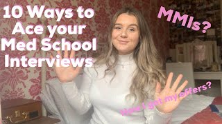 HOW TO PREPARE FOR MED SCHOOL INTERVIEWS  UK MMI Medicine Interview [upl. by Yllim]