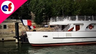 River Seine Cruise in Paris with Bateaux Mouches HD  Explore France [upl. by Thisbe]