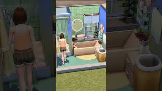 Sims 4 Tips for Bathroom Toilet Bathtub mirror Capricorn sims4bathroom sims4tips [upl. by Fayette78]