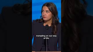 AOC hammers Trump on DNC stage [upl. by Musihc983]