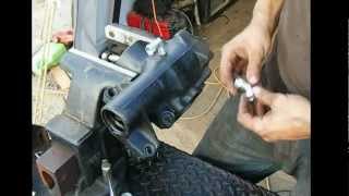 Hydro Assist Drilling and Tapping a Toyota Steering Gear Box [upl. by Col350]