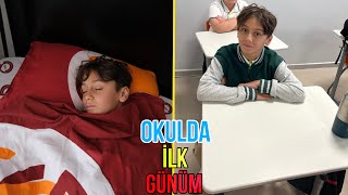 YENİ OKULUMDA İLK GÜNÜM VLOG  SABAH RUTİNİM [upl. by Jeni999]