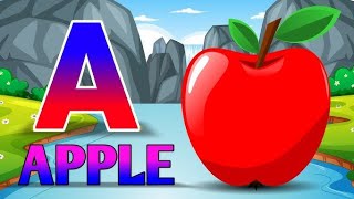 Phonics Song 2 with TWO Words in 3DA For Airplane  ABC Alphabet Songs with Sounds for Children [upl. by Conny]