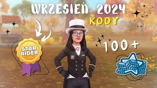 DZIAŁAJĄCE KODY NA WRZESIEŃ 2024 STAR STABLE ONLINE [upl. by Airahs]