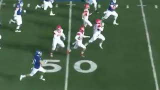 Dayton Footballs Brandon Easterlings 100 Yard Interception Return [upl. by Nasas]