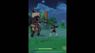 Fighting Hilichurl in Genshin Impact part 2GenshinImpact Gaming Adventure ElementalCombos [upl. by Laval99]