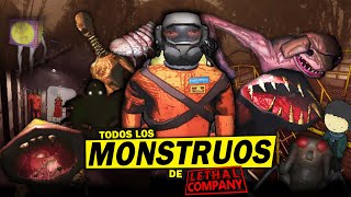 Todos los MONSTRUOS de Lethal Company  Bestiario [upl. by Theodoric326]