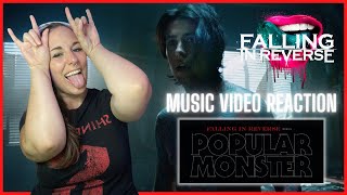 REACTION  Falling In Reverse  quotPopular Monsterquot  Official Music Video [upl. by Akimrehs607]