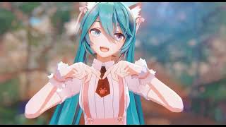 【初音ミクMMD  17th】 Iなんです  Hatsune Miku【YYB式初音】 [upl. by Rengaw]