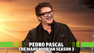 Pedro Pascal Talks The Mandalorian Season 3 amp How Its Surprising What the Surprises Are [upl. by Kirt]