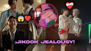 JIKOOK REAL CELOS SOLO JUNGKOOK PUEDE TOCAR A JIMIN Y TENER SU ATENCION [upl. by Kletter314]