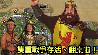 【文明帝國6】【全文明馬拉松】神級蘇格蘭1：到底要被開突襲戰到什麼時候？【柴丸】 [upl. by Emirej]