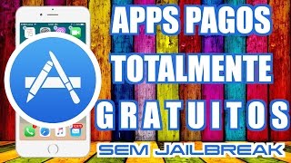 Como Baixar Apps Pagos Totalmente Gratuitos  Sem Jailbreak iPhone ✔️ [upl. by Enyallij]