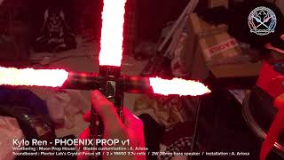 Kylo Ren Neopixel Lightsaber Unboxing [upl. by Cowles]