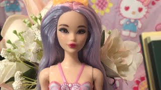 NEW Barbie 2024 Dreamtopia Mermaid Fantasy Purple doll review [upl. by Nebeur]