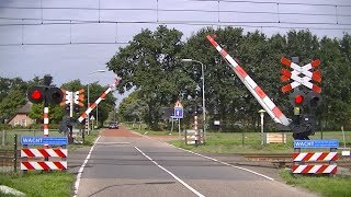 Spoorwegovergang Amersfoort  Dutch railroad crossing [upl. by Anyat]