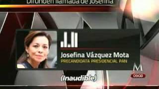 Difunden audios de Josefina [upl. by Grizelda261]