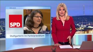 SWR Moderatorin Tatjana Geßler Schluckauf Landesschau aktuell [upl. by Abbottson]