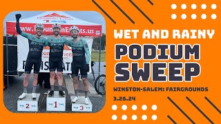 Podium Sweep  Winston Salem Fairgrounds Crit [upl. by Takeshi]