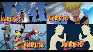 Naruto  Openings 19  All versions HD  60 fps [upl. by Einaffyt]