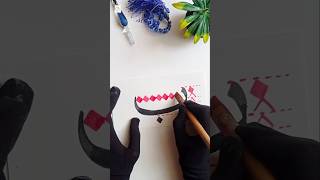 How to write Bay in Arabic Calligraphy ❤️ Arabic Calligraphy Tutorial  mayaza arabicalligraphy [upl. by Pammie]