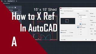 How to Use XRef Command  AutoCAD 2025 [upl. by Ahsoet]