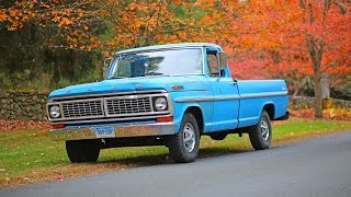 Ford F100 pickup truck 1970 review [upl. by Hpseoj]