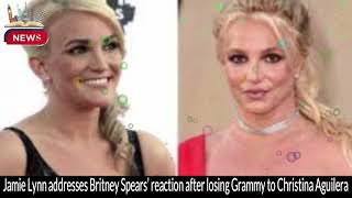 Jamie Lynn Spears Opens Up About Britneys Heartbreak at Losing Grammy to Christina Aguilera [upl. by Eustazio]