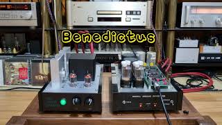 A CLASS OTL HYBRID INTI AMP  TUBE DAC  Benedictus2cellos [upl. by Ilaw]