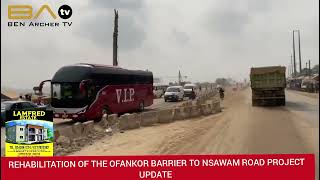 CHIEF RESIDENT ENGINEER SPEAKS Rehabilitation Of The Ofankor Barrier to Nsawam Road Project [upl. by Clarke748]