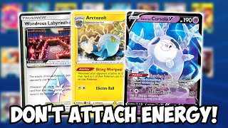 Dont Attach Energy Vs Galarian Cursola VArctozolt Spread amp Energy Removal PTCGO [upl. by Nyleikcaj]