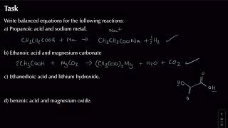 Carboxylic Acids  Module 6 Organic Chemistry and Analysis  Chemistry  A Level  OCR A [upl. by Elladine]