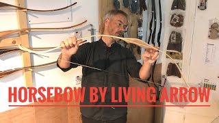 Archery Review Asymmetric Horsebow by Living Arrow [upl. by Nyloj]