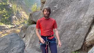 Why we clip to the rope with 2 carabiners [upl. by Keisling]