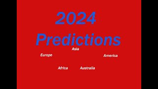 Psychic 2024 International predictions [upl. by Justinian]