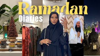 Dubai Ramadan Week 2 Vlog ✨ Mufti Menk Islamic Lecture Abayas Shopping Cafes amp Burj Khalifa 2024 [upl. by Llerroj]