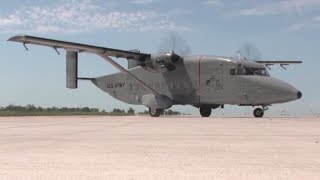 Short C23 Sherpa Aircraft Transporting MREs for Oklahoma Tornado Relief [upl. by Belsky]