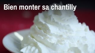 Comment bien monter sa chantilly facile à reproduire à la maison [upl. by Petrie455]