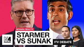 Novara REACTS To ITV Sunak vs Starmer Debate [upl. by Tigram]