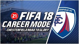 FIFA 18 Chesterfield Road To Glory Penampilan Terbaik Terens Puhiri Bersama The Spireites 21 [upl. by Grosz]