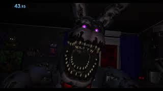 Nightmare Bonnie Death  TGA Speedrun 4393 [upl. by Cartan634]