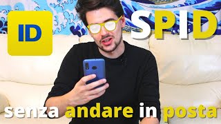 Come fare lo SPID di POSTE ITALIANE senza andare in posta  Tutorial [upl. by Lleuqar]