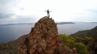 Auf dem Vulkan  Wanderung auf den Volcano auf Methana Griechenland [upl. by Ahtnahc]