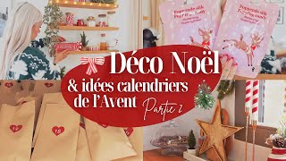 DÉCORATION NOËL 2023 PARTIE II 📆🎅🏼 Idées originales et petit budget pour calendrier de l’Avent [upl. by Stenger]