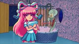 Giffany from Gravity Falls drops by Squidwards House [upl. by Aynnek]