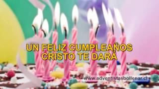 Cristo un año mas te dio feliz cumpleaños Adventista [upl. by Annaed]