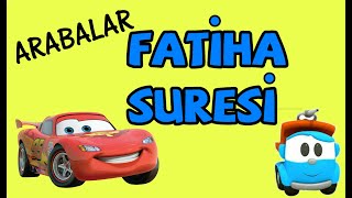 çocuklar için  arabalı çizgi film ile fatiha suresiezberleme videosu [upl. by Letsirk868]