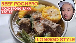 How to Cook Pocherong Baka ILONGGO STYLE Beef Pochero Recipe [upl. by Yar]